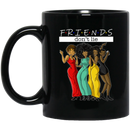 African American Coffee Mug Black Friends Don't Lie 11oz - 15oz Black Mug