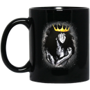 African American Coffee Mug Black Girl Afro Art For Women Girls 11oz - 15oz Black Mug