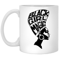 African American Coffee Mug Black Girl Magic 11oz - 15oz White Mug