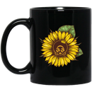 African American Coffee Mug Black Girl Sunflower Queens For Afro Girls 11oz - 15oz Black Mug