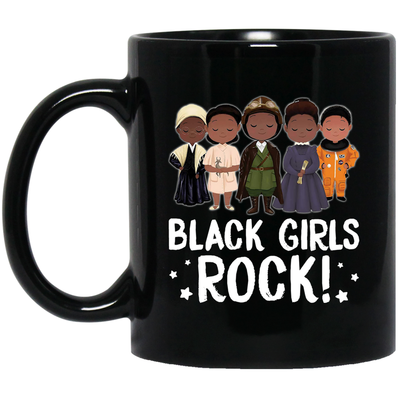 African American Coffee Mug Black Girls Rock 11oz - 15oz Black Mug