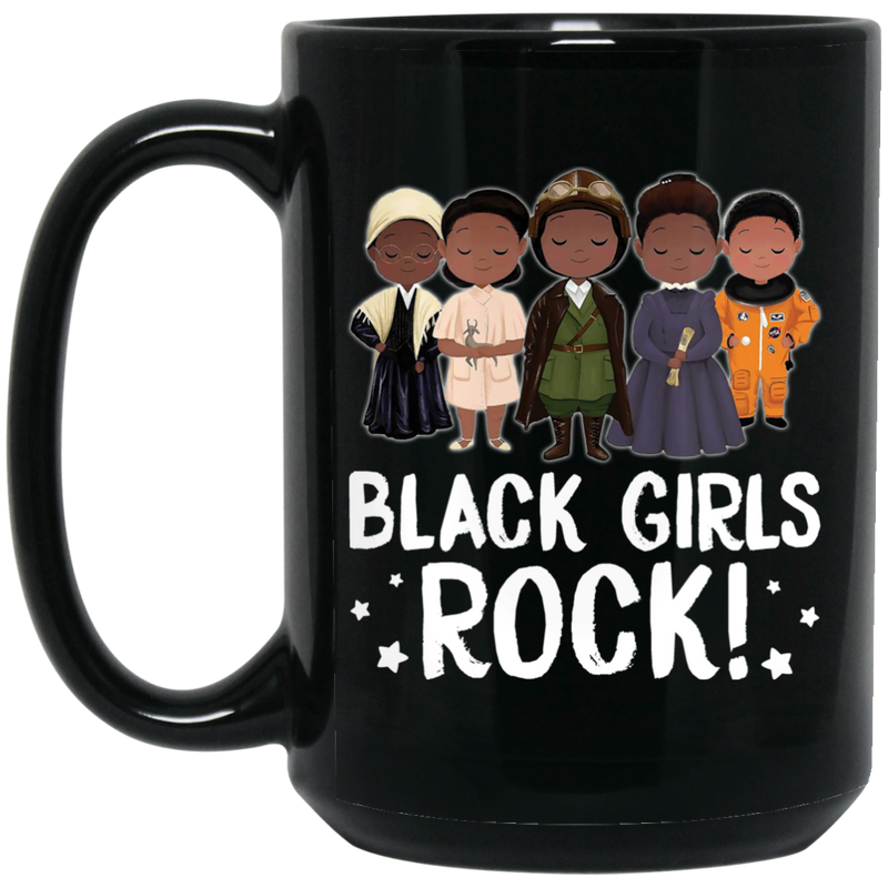 African American Coffee Mug Black Girls Rock 11oz - 15oz Black Mug