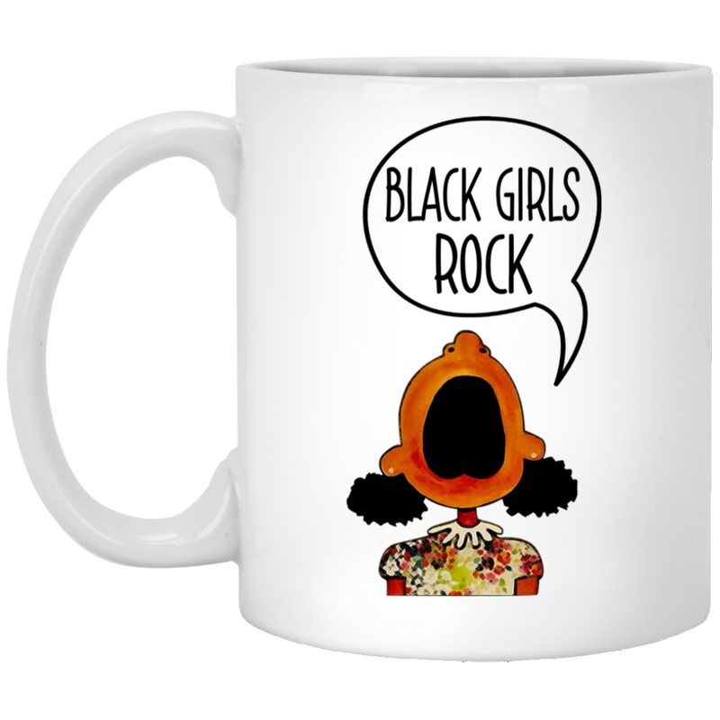 African American Coffee Mug Black Girls Rock 11oz - 15oz White Mug