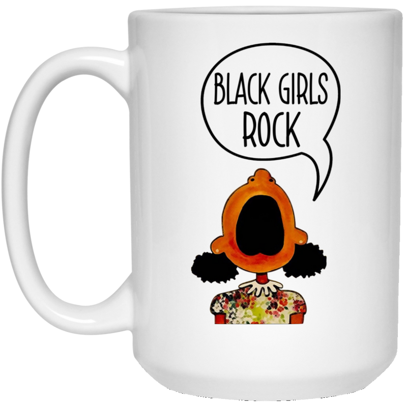 African American Coffee Mug Black Girls Rock 11oz - 15oz White Mug