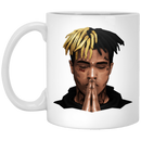 African American Coffee Mug Black Man Praying Hands 11oz - 15oz White Mug