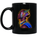 African American Coffee Mug Black Men Afro Art 11oz - 15oz Black Mug CustomCat