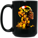 African American Coffee Mug Black Men With My Roots Famous People For Melanin Kings 11oz - 15oz Black Mug