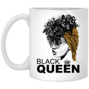 African American Coffee Mug Black Queen 11oz - 15oz White Mug
