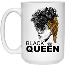African American Coffee Mug Black Queen 11oz - 15oz White Mug