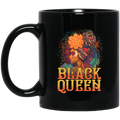 African American Coffee Mug Black Queen Colorful 11oz - 15oz Black Mug