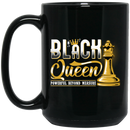African American Coffee Mug Black Queen Powerful Beyond Measure 11oz - 15oz Black Mug
