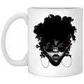 African American Coffee Mug Black Women Art 11oz - 15oz White Mug