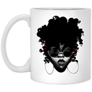 African American Coffee Mug Black Women Art 11oz - 15oz White Mug