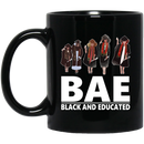 African American Coffee Mug Cute African American Girls Mug BAE Black And Educated Gift 11oz - 15oz Black Mug