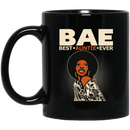 African American Coffee Mug Cute Black Women Mug BAE Best Auntie Ever Gift 11oz - 15oz Black Mug
