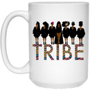 African American Coffee Mug Cute Black Women Tribe 11oz - 15oz White Mug