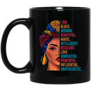 African American Coffee Mug I Am Black Woman Beautiful Magic Intelligent Love Powerful 11oz - 15oz Black Mug