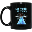 African American Coffee Mug Let It Fro Merry Christmas 11oz - 15oz Black Mug
