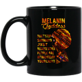 African American Coffee Mug Melanin Goddess Don't Stop Shining Just Because Other People Are Intimidated By Your Light 11oz - 15oz Black Mug