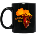 African American Coffee Mug Mother Land 11oz - 15oz Black Mug