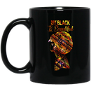 African American Coffee Mug My Black Is Beautiful Black History Month 11oz - 15oz Black Mug
