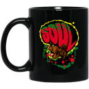African American Coffee Mug My Soul Black Men Art 11oz - 15oz Black Mug