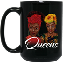 African American Coffee Mug Queens 11oz - 15oz Black Mug