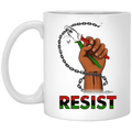African American Coffee Mug Resist 11oz - 15oz White Mug