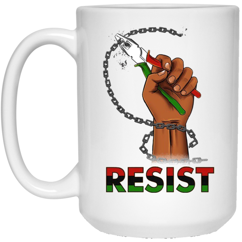 African American Coffee Mug Resist 11oz - 15oz White Mug