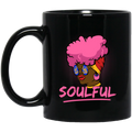 African American Coffee Mug Soulful 11oz - 15oz Black Mug