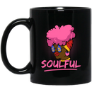 African American Coffee Mug Soulful 11oz - 15oz Black Mug