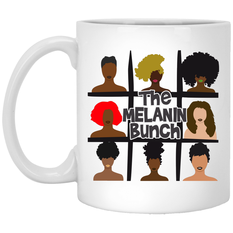 African American Coffee Mug The Melanin Bunch History Month Mug for African Pride 11oz - 15oz White Mug