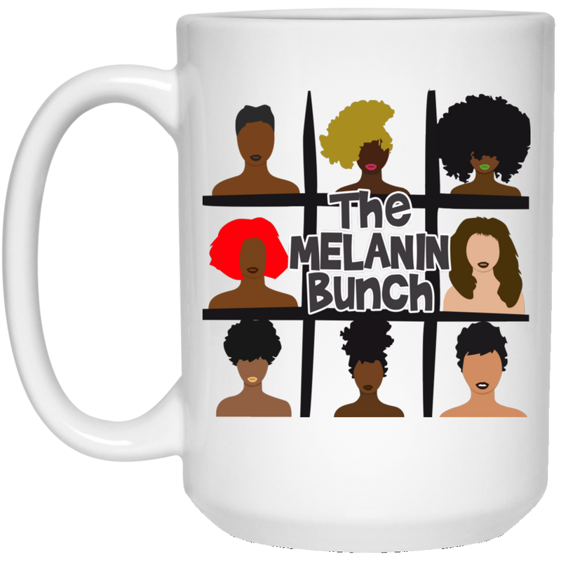 African American Coffee Mug The Melanin Bunch History Month Mug for African Pride 11oz - 15oz White Mug