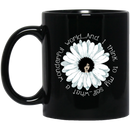 African American Coffee Mug World And I Think To My Self What A Wonderful Flower Black Women 11oz - 15oz Black Mug