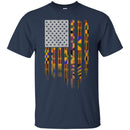 African American Flag T-shirts CustomCat