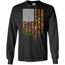 African American Flag T-shirts CustomCat