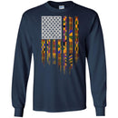 African American Flag T-shirts CustomCat