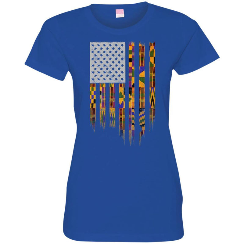 African American Flag T-shirts CustomCat