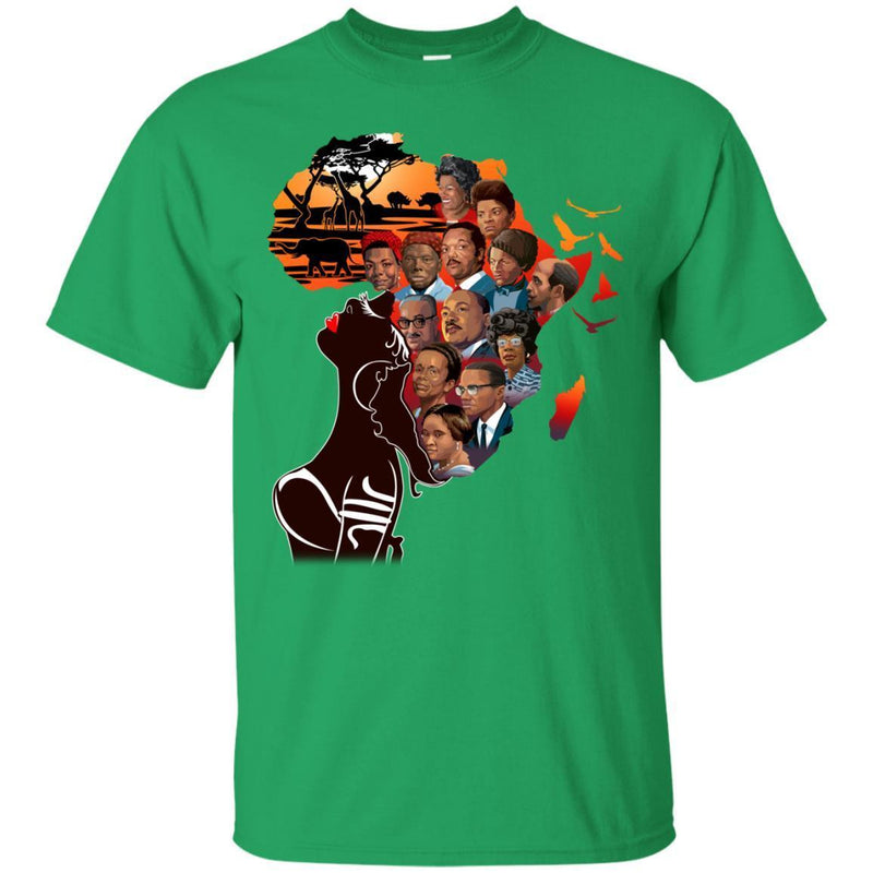 African American My Roots T-shirt For Melanin Queens CustomCat