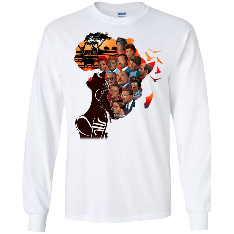 African American My Roots T-shirt For Melanin Queens CustomCat