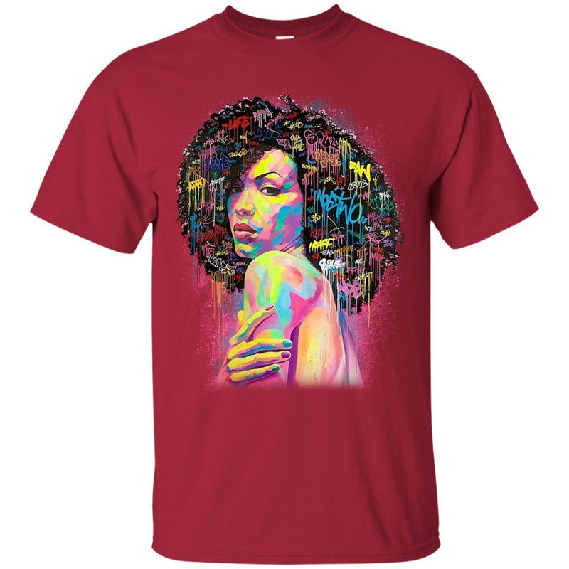 African American Queen T-shirts CustomCat