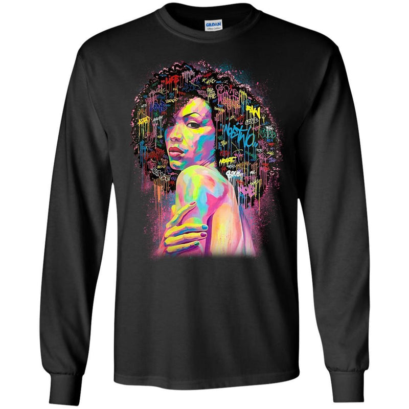 African American Queen T-shirts CustomCat