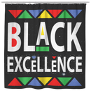 African American Shower Curtains - Black Excellence Black History Month For Bathroom Decor