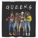 African American Shower Curtains - Black Queen Black History Month For Bathroom Decor