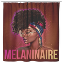 African American Shower Curtains - Melaninaire Black History Month Bathroom Decor