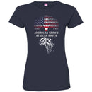 African American T Shirt American Grown African Roots Black History Month Funny Gift Shirts CustomCat