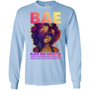 African American T Shirt BAE Black And Educated Black History Month Funny Gift Shirts CustomCat