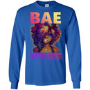 African American T Shirt BAE Black And Educated Black History Month Funny Gift Shirts CustomCat