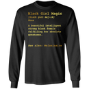 African American T-Shirt Black Girl Magic Noun Definition Melaninaire CustomCat