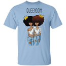 African American T-Shirt Black Women Queendom CustomCat